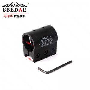 25.4管徑瞄準器皮軌夾具電筒燕尾夾 QQ09皮軌夾具